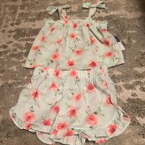 Girls size 8 light weight summer PJ set NWT